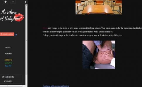 The Whore of Babylon Adult Game Screenshot (5)