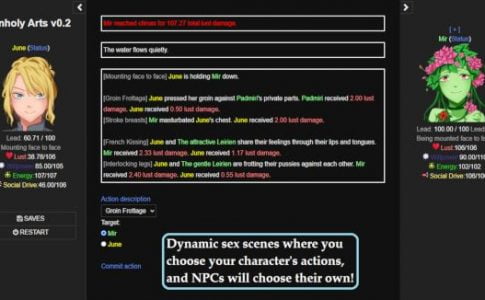 Unholy Arts Adult Game Screenshots (1)