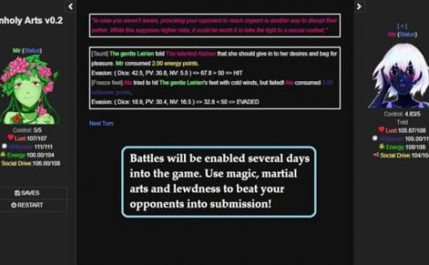 Unholy Arts Adult Game Screenshots (4)