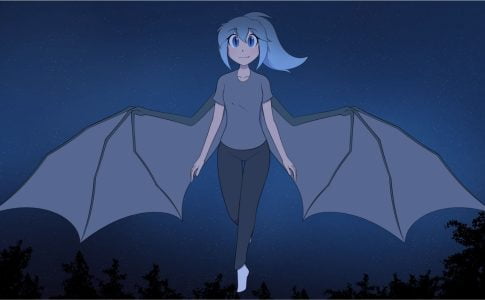 A Night with a Bat Girl Adult Game Screenshot (1)