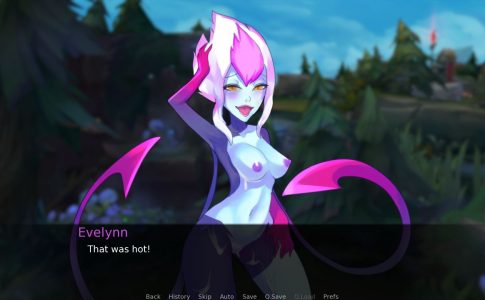 Smiteless Jungle With Evelynn Adult Game Screenshot (4)