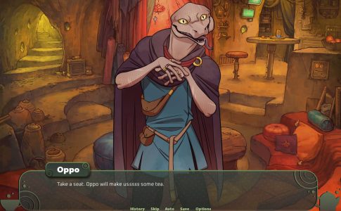 Tea Time with Oppo Adult Game Screenshot (4)