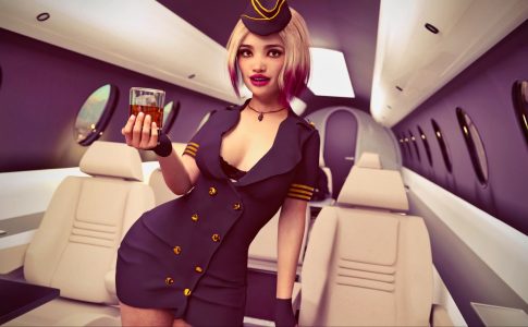 Stewardess Mimi Adult Game Screenshot (1)