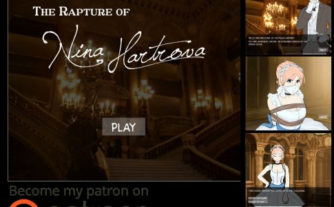 The Rapture of Nina Hartova Adult Game Screenshots