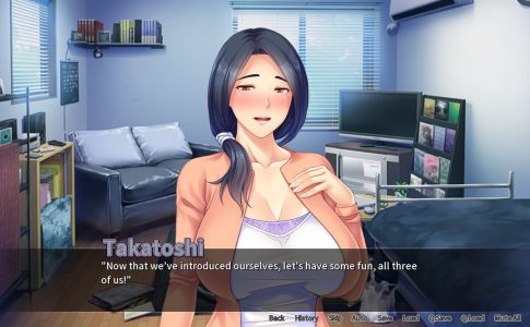 Netorious Neighbor Cumming for their Wives! Adult Game Screenshots (4)