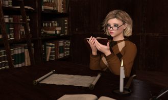Emma In the Library Adult Game Screenshots (1)