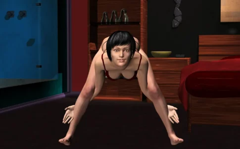 A Night with Sara Unofficial Ren'Py Port Adult Game Screenshot (1)