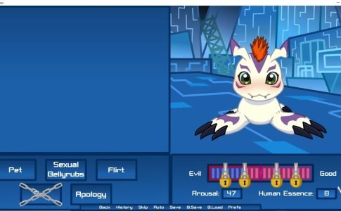 Gomamon Trainer Adult Game Screenshots (1)