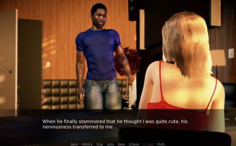 Young Valery's holiday job Adult Game Screenshot (6)