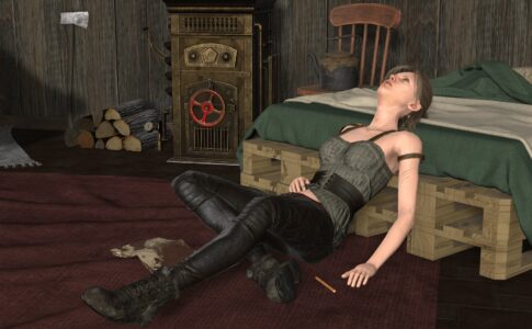 Teen Zombie in Your Cabin Adult Game Screenshots (1)