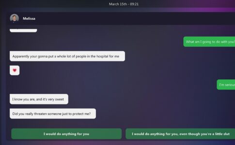 Dirty Texts - Melissa's Secret Adult Game Screenshots (4)