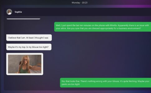 Dirty Texts - New Intern Adult Game Screenshots (3)