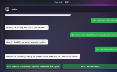 Dirty Texts - New Intern Adult Game Screenshots (4)