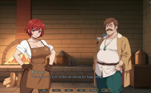 Tomboy Love in Hot Forge Adult Game Screenshots (2)