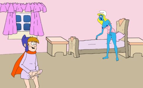 Smurfing the Smurfettes Adult Game Screenshot (2)