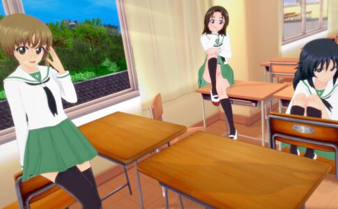 Girls und Panzer der Panzussy Adult Game Screenshot (2)