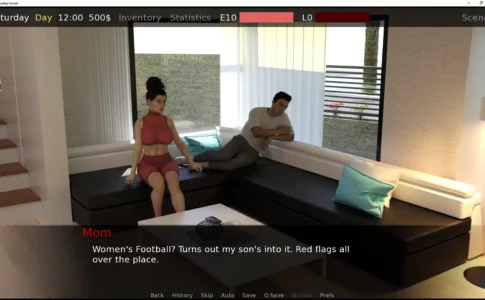 Blackmailed Incest Game Adult Game Screenshot (9)