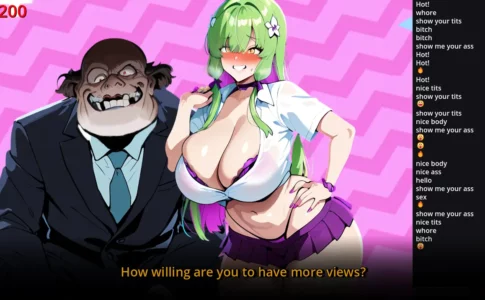 Corrupt streamer Adult Game Screenshot (1)