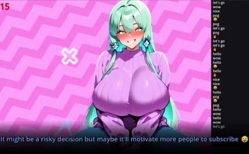Corrupt streamer Adult Game Screenshot (3)