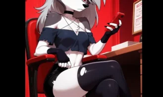 Loona Dominates a Pervert Adult Game Screenshot (1)