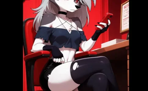 Loona Dominates a Pervert Adult Game Screenshot (1)