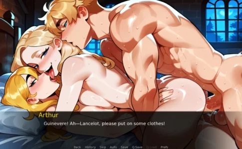 The Fall of Camelot The Betrayal of Guinevere & Lancelot Adult Game Screenshots (2)