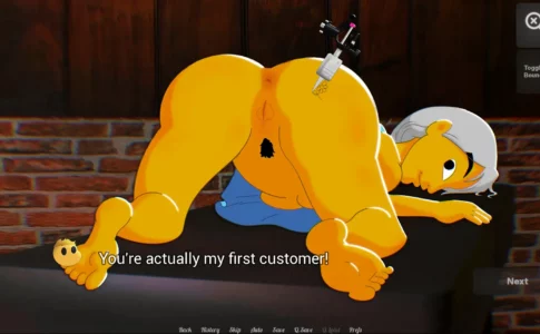 Butthole Tattoo Artist Simulator Adult Game Screenshots (4)