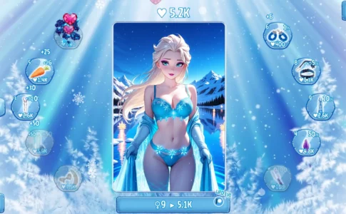 Elsa Clicker Adult Game Screenshot (4)
