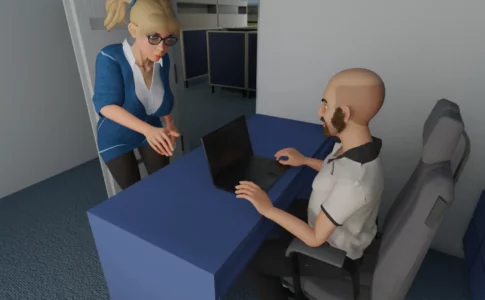Julia and the Office Adult Game Screenshot (2)