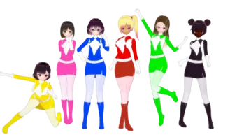 Justiciar Sentai porn xxx game download cover