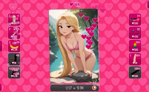 Rapunzel Clicker Adult Game Screenshot (2)