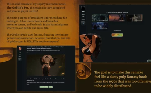 The Goblin's Pet - Recollared Adult Game Screenshot (1)