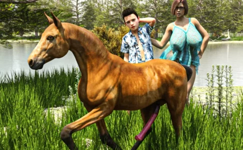 Mothers Village Camping Day Adult Game Screenshots (1)