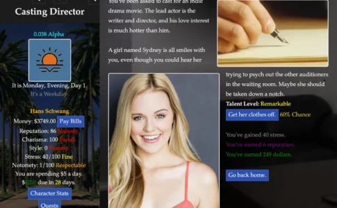 Casting Director Fan Remake Adult Game Screenshots (2)
