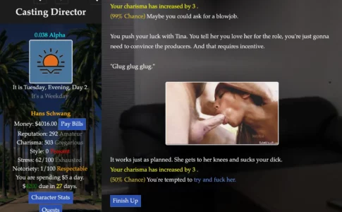 Casting Director Fan Remake Adult Game Screenshots (3)