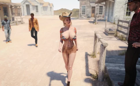 Lucky Lucy and Daltons Banging in the Wild West Adult Game Screenshots (5)