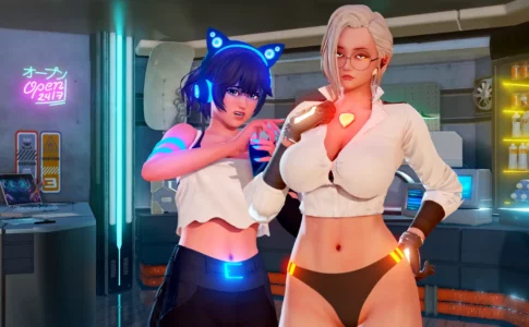 Neon Effect! Adult Game Screenshots (5)